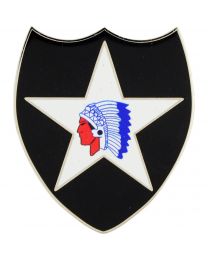 Military Pin: 2nd Inf. Division