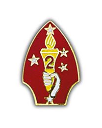 Military Pin: USMC 2nd Division