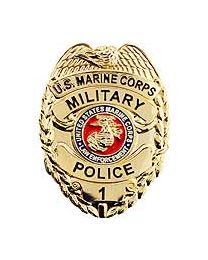 Military Pin: USMC Military Police Shield
