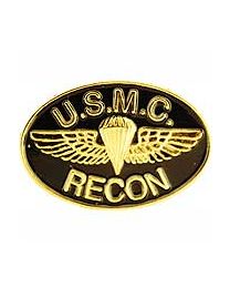 Military Pin: USMC Recon