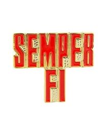 Military Pin: USMC Semper Fi