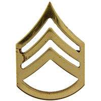 Military Pin: Army Staff Sergeant E6
