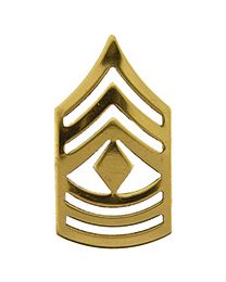 Military Pin: Army 1st Sergeant E8